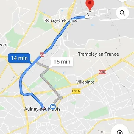 L'escapade Parisienne Lejlighed *